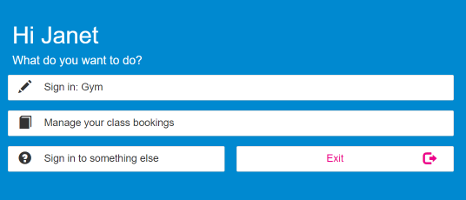 Self-service touch screens